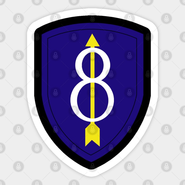 8th Infantry Division wo Txt Sticker by twix123844